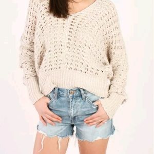 Free people cropped sweater